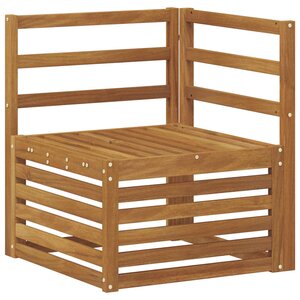 vidaXL Ensemble de canapés d'extérieur 6 Pièces Naturel