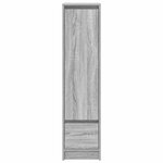 vidaXL Buffet haut sonoma gris 29 5x34x119 5 cm bois d'ingénierie