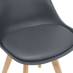 Lot de 6 chaises de salle à manger fläten similicuir hêtre gris 03_0006780