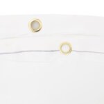 vidaXL Bâche blanc 1 5x2 5 m 650 g/m²