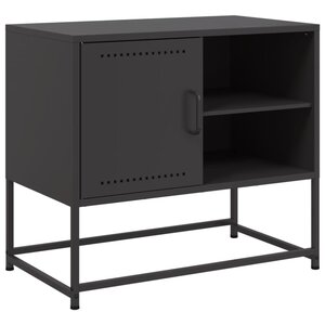 vidaXL Buffet haut vert olive 100 5x39x107 cm acier