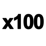 SACH.100 POCH.PERFO A4 PP Grainé 4/100 EXACOMPTA