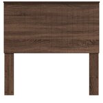 vidaXL Tête de lit Chêne brun 100 cm Bois d'ingénierie