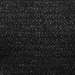 vidaXL Voile d'ombrage 160 g/m² Noir 2x2 m PEHD