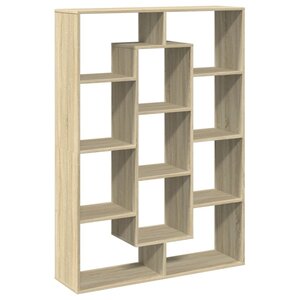 vidaXL Bibliothèque chêne sonoma 102x29x143 cm bois d'ingénierie