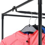 vidaXL Garde-robe Noir 75x50x160 cm