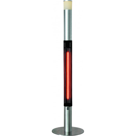 Lampe chauffante aluminium verticale 1 5 kw h 1800 mm - stalgast -  - aluminium x1800mm