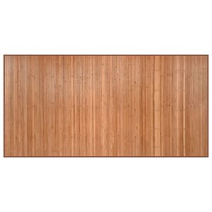 vidaXL Tapis rectangulaire naturel 100x200 cm bambou