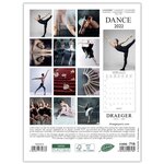 Petit calendrier mural danse - 2022 - draeger paris