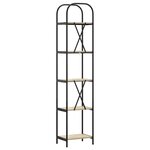 vidaXL Étagère Chêne sonoma 40 x 30 x 183 cm Bois d'ingénierie