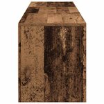 vidaXL Meuble TV Bois ancien 165 x 34 x 40 cm Bois d'ingénierie