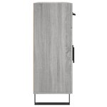 vidaXL Buffet sonoma gris 69 5x34x90 cm bois d'ingénierie