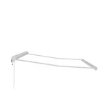 Auvent Blanc 4 5 × 3 m Métal