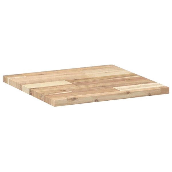 vidaXL Dessus de table carré 40x40x2 cm bois massif d'acacia