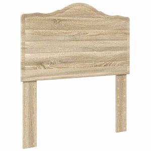 vidaXL Tête de lit Chêne Sonoma 75 cm Bois d'ingénierie