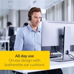 Jabra evolve 75 uc casque stereo sans fil supra-auriculaire - casque unified communications avec batterie longue durée et statio