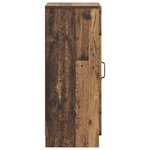 vidaXL Buffet Bois ancien 33 x 34 5 x 87 cm Bois d'ingénierie
