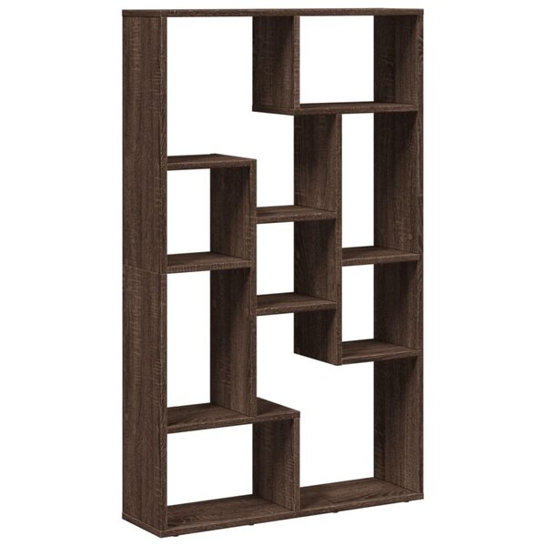 vidaXL Bibliothèque chêne marron 72x20x120 cm bois d'ingénierie