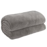 vidaXL Couverture lestée avec housse Gris 200x225 cm 9 kg Tissu