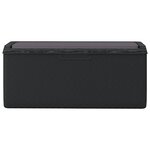 vidaXL Boîte de rangement jardin coussin de siège anthracite 350 L PP