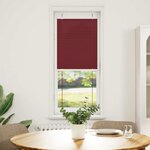 vidaXL Store plissé rouge bordeaux 40x100 cm largeur du tissu 39 4 cm