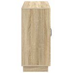 vidaXL Buffet Chêne Sonoma 89 x 34 5 x 77 cm Bois d'ingénierie