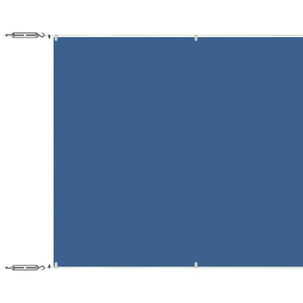 vidaXL Auvent vertical Bleu 100x1200 cm Tissu oxford