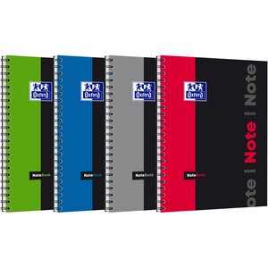 Cahier Etudiant NOTEBOOK 160 pages 5x5 23 x29 7 cm 90g coloris aléatoire OXFORD