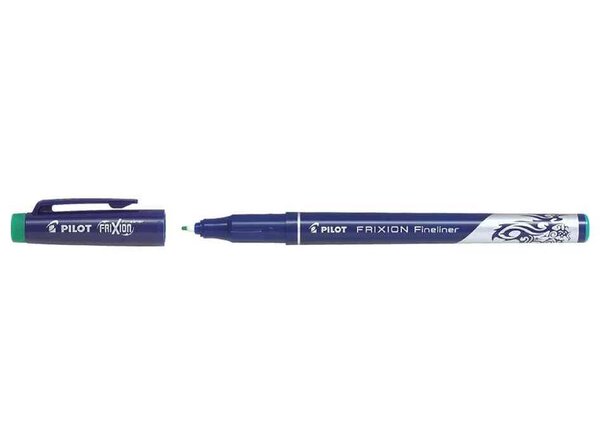 Stylo feutre Fineliner FRIXION, vert PILOT