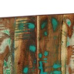 vidaXL Tête de lit multicolore 120 cm bois massif récupération