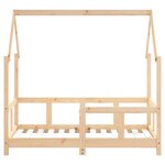 vidaXL Cadre de lit pour enfant 70x140 cm bois de pin massif