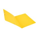 Chemise À Élastique Sans Rabat Carte Lustrée 400gm2 - A4 - Jaune - X 25 - Exacompta