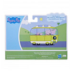 Mini Camping-Car Jaune Peppa Pig avec Figurine - Aventures en Plein Air