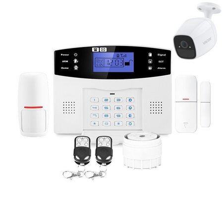 Alarme maison gsm et caméra connectée sans fil Lifebox Evolution - kit connecté 1