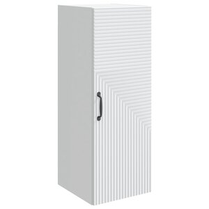 vidaXL Armoire Murale Blanc 33 x 34 5 x 90 cm Bois d'ingénierie