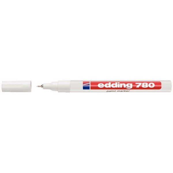 Marqueur peinture permanente edding 780 blanc