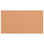 vidaXL Tableau en liège avec cadre en pin massif 100 x 55 cm
