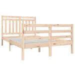 vidaXL Cadre de lit sans matelas bois massif