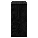 vidaXL Buffet Chêne noir 49 5 x 22 x 47 cm