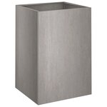 vidaXL Jardinière 52x48x75 cm acier corten