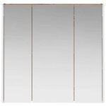 vidaXL Armoire Miroir de Salle de Bain Bois ancien 73.5 x 15.5 x 70 cm