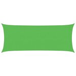 vidaXL Voile d'ombrage 160 g/m² Vert clair 2x5 m PEHD