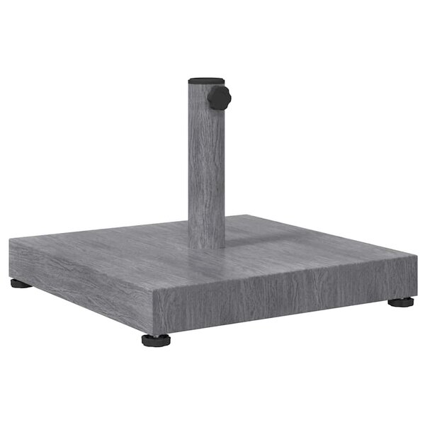 vidaXL Socles de parasol d'extérieur Bois foncé 45 x 45 x 31.5 cm