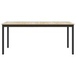vidaXL Table de salle à manger / Table de repas Bois d'ingénierie
