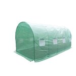 Serre de Jardin tunnel - 9 m² - Toile en polyéthylene 140g & tube acier diam 18mm