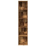 vidaXL Bibliothèque vieux bois 40x30x189 cm bois d'ingénierie