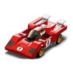 Lego 76906 speed champions 1970 ferrari 512 m modele réduit de voiture de course  jouet de construction pour enfants
