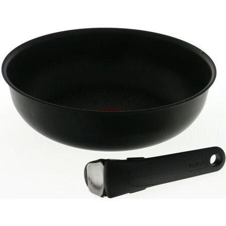 Tefal ingenio expertise poele wok 28cm + poignée amovible l6501903 tous  feux dont induction - La Poste