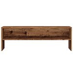 vidaXL Meuble TV vieux bois 120x40x40 cm bois d'ingénierie