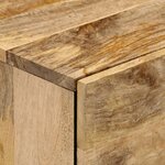vidaXL Table de chevet 50x33x60 cm bois de manguier massif
